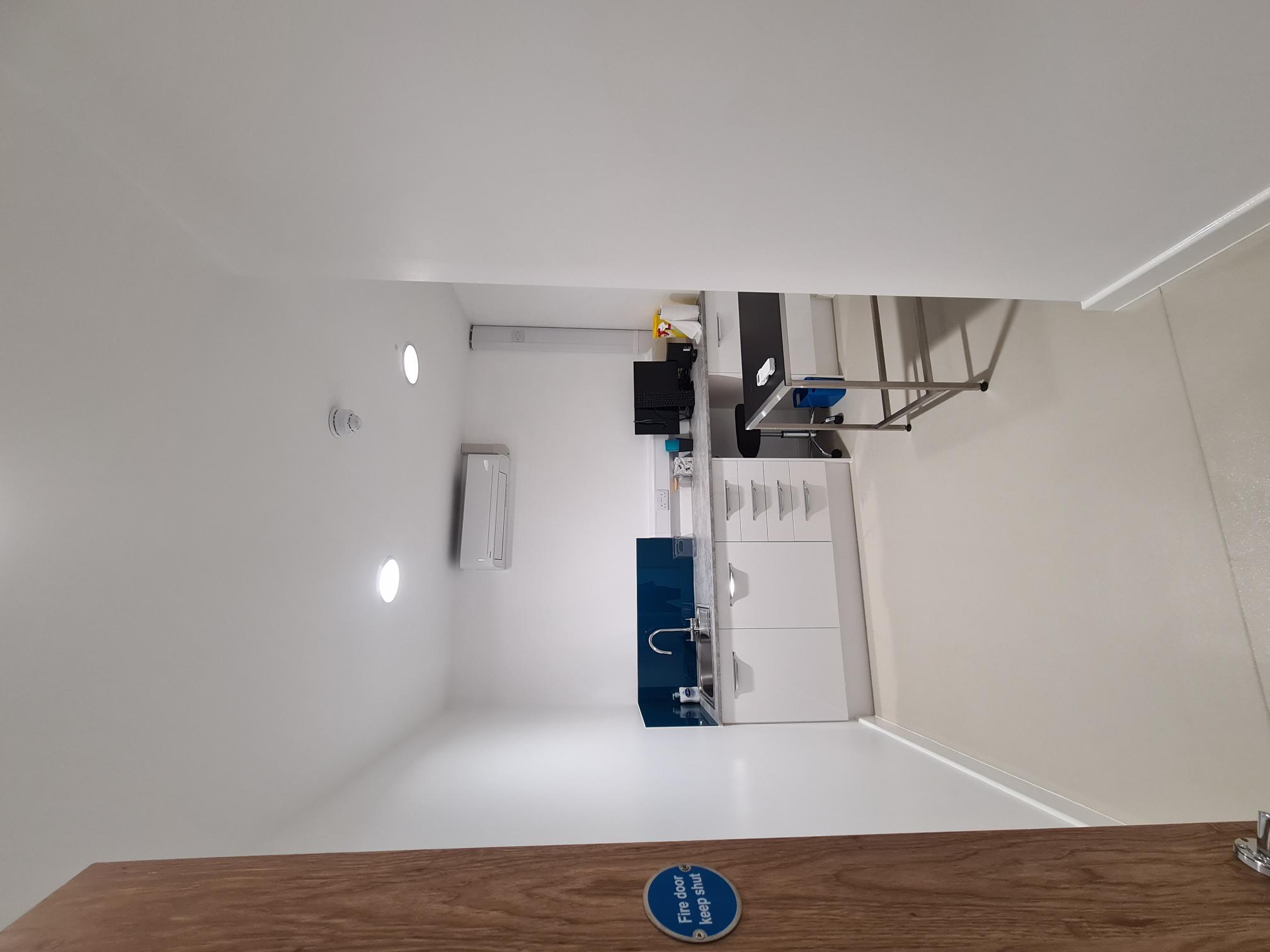 Clinical consultation room at Eden Vets